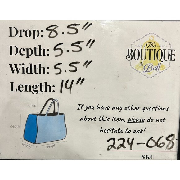 M.C. Marc Chantal Leather Purse Black Handbag Croco Gator Shoulder Strap - Picture 10 of 11